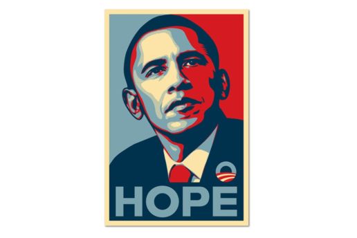 shepard fairey obama hope poster